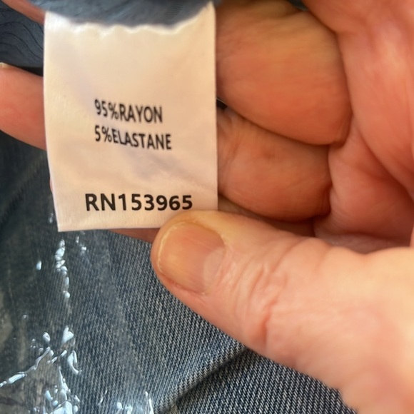 Area Stars NWT Ribbed Boyfriend Top V Neck Button Down Long Sleeve Blue XL - Picture 8 of 9